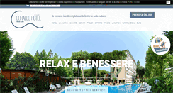 Desktop Screenshot of hotel-corallo.com